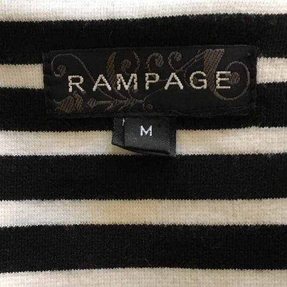 Black & White Striped Blazer - Picture 3 of 3